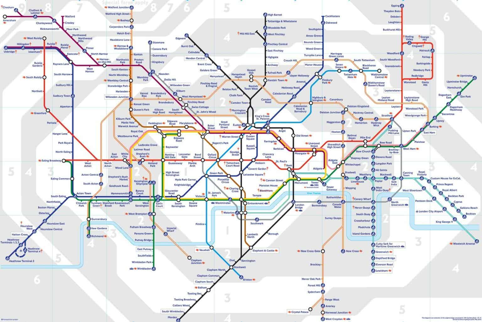 London Underground Map 2023 PDF Format Printable And Downloadable London Underground Map 2023 PDF Format Printable And Downloadable