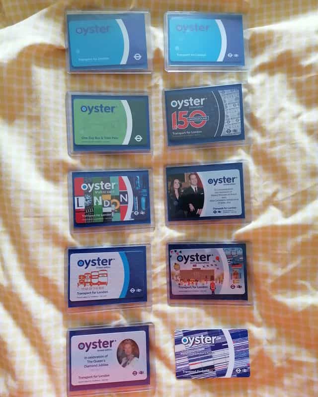Oyster Cards 6