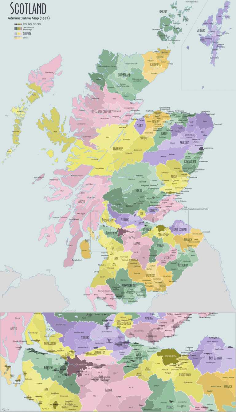 UK Counties Map - High-Resolution And Free Printable - Winterville