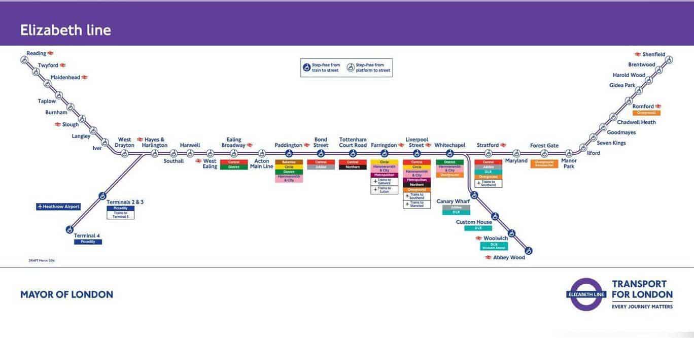 Elizabeth Line Routes and Its Stops (Updated 2023) Winterville